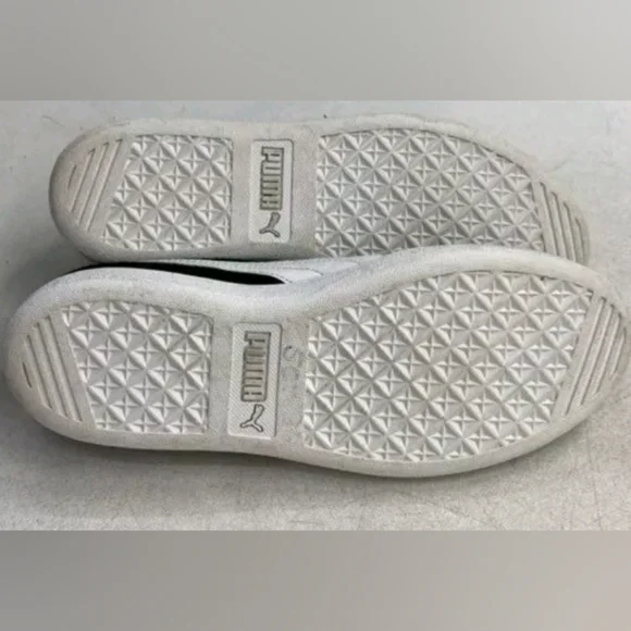 Puma Women's Platform Softfoam Suede Gold / Black  Sneakers -Size 6.5 - Picture 7 of 7